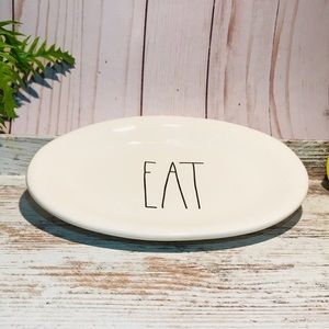 Rae Dunn EAT oval plate